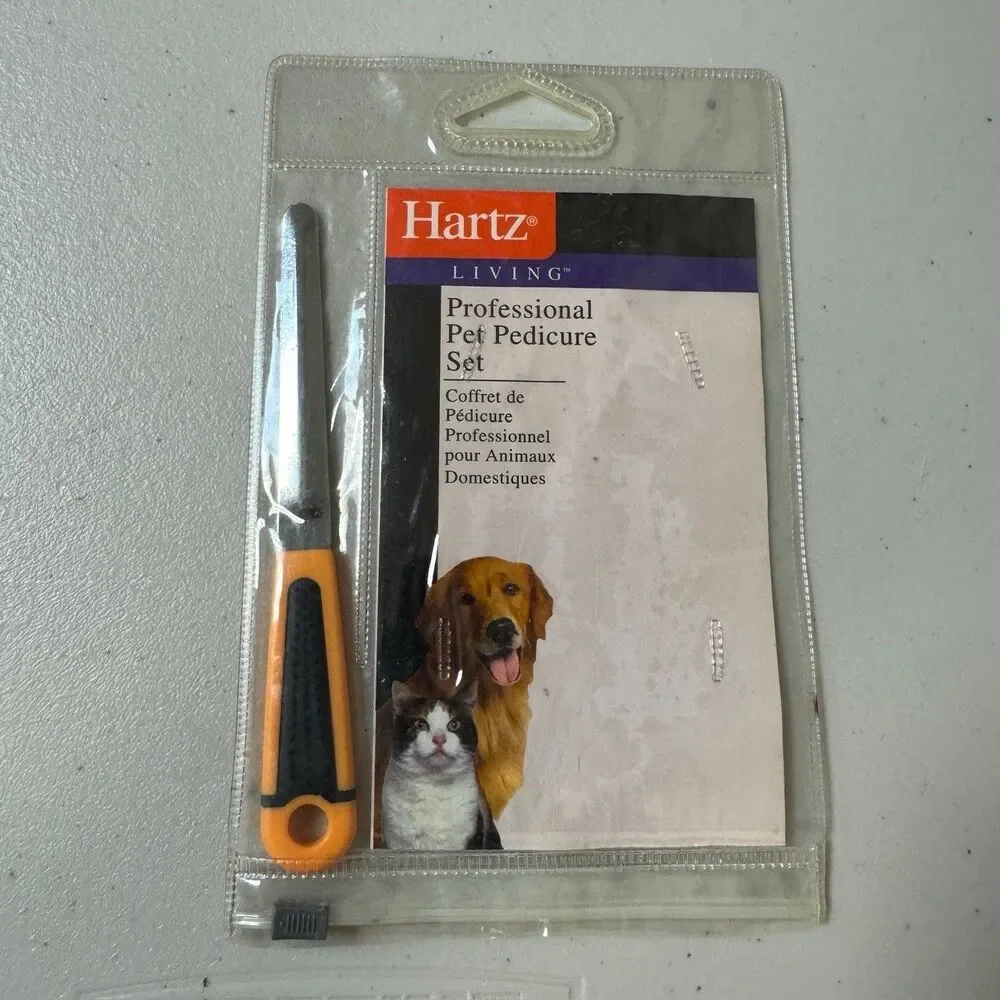 Hartz Professional Pet Pedicure Set Dog Nail Cutting Grooming Kit File Metal Pup
